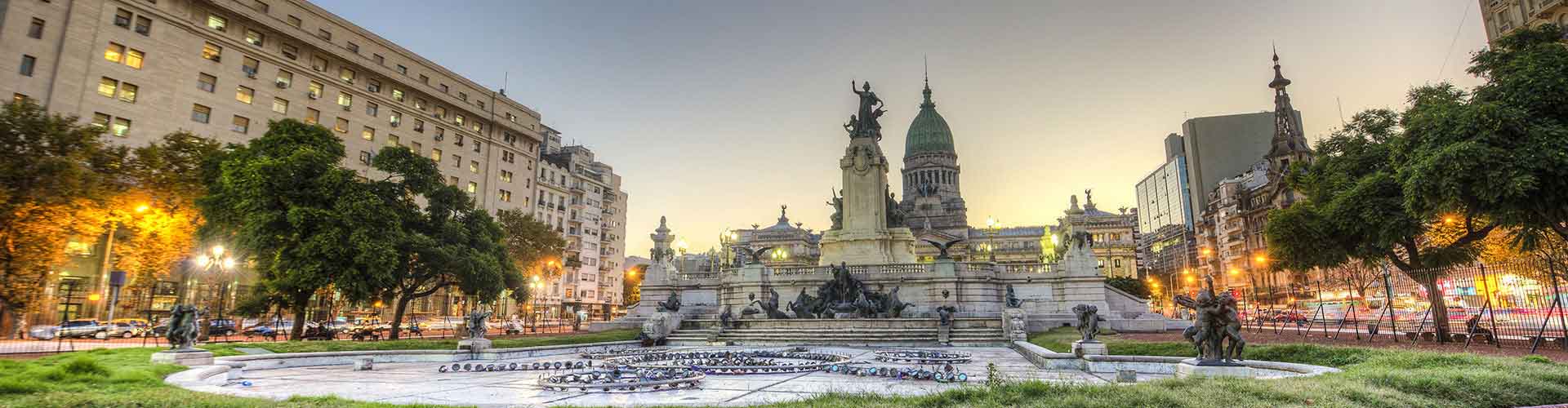 Buenos Aires - Albergues en Buenos Aires. Mapas de Buenos Aires, Fotos y Comentarios para cada Albergue en Buenos Aires.