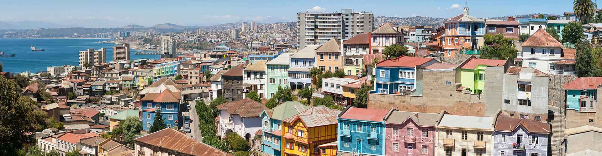 Valparaíso - Albergues en Valparaíso. Mapas de Valparaíso, Fotos y Comentarios para cada Albergue en Valparaíso.