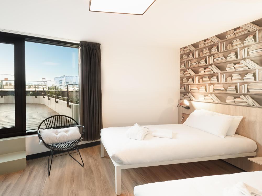 Habitación Doble Privada con Terraza
