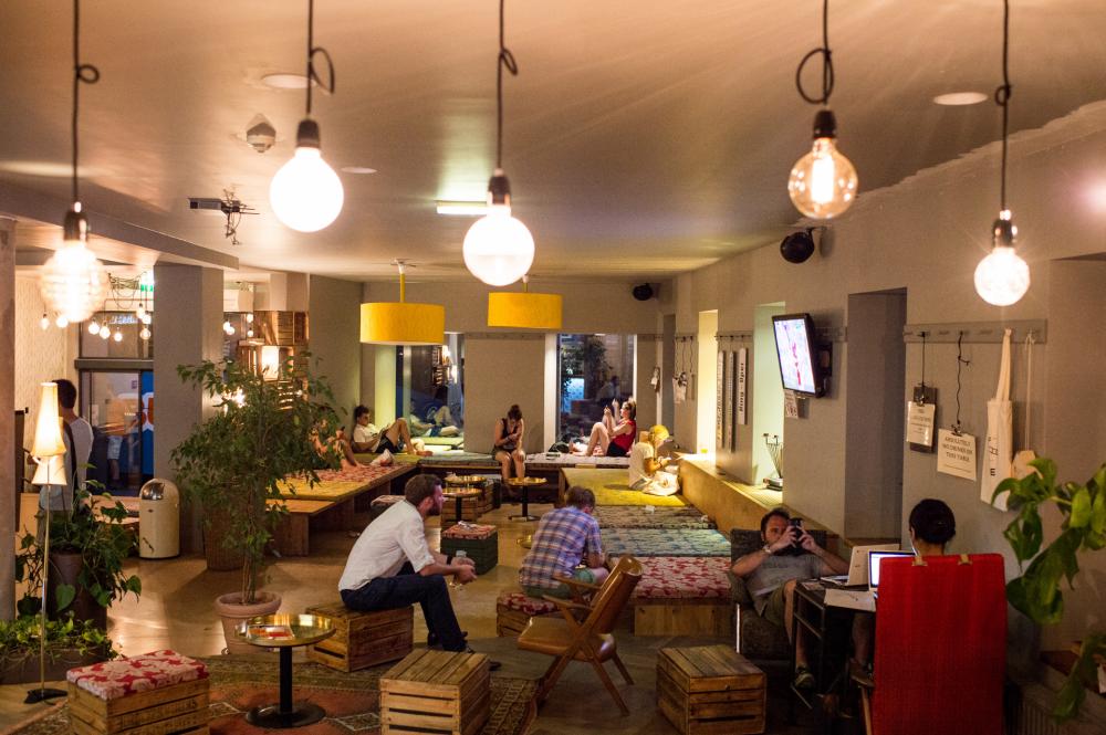 corredor Wombat’s CITY Hostels Viena