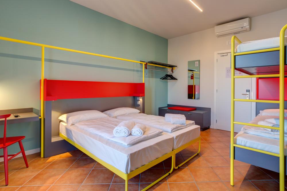 4 Cama Habitación privada - Mixta - Standard - Baño privado