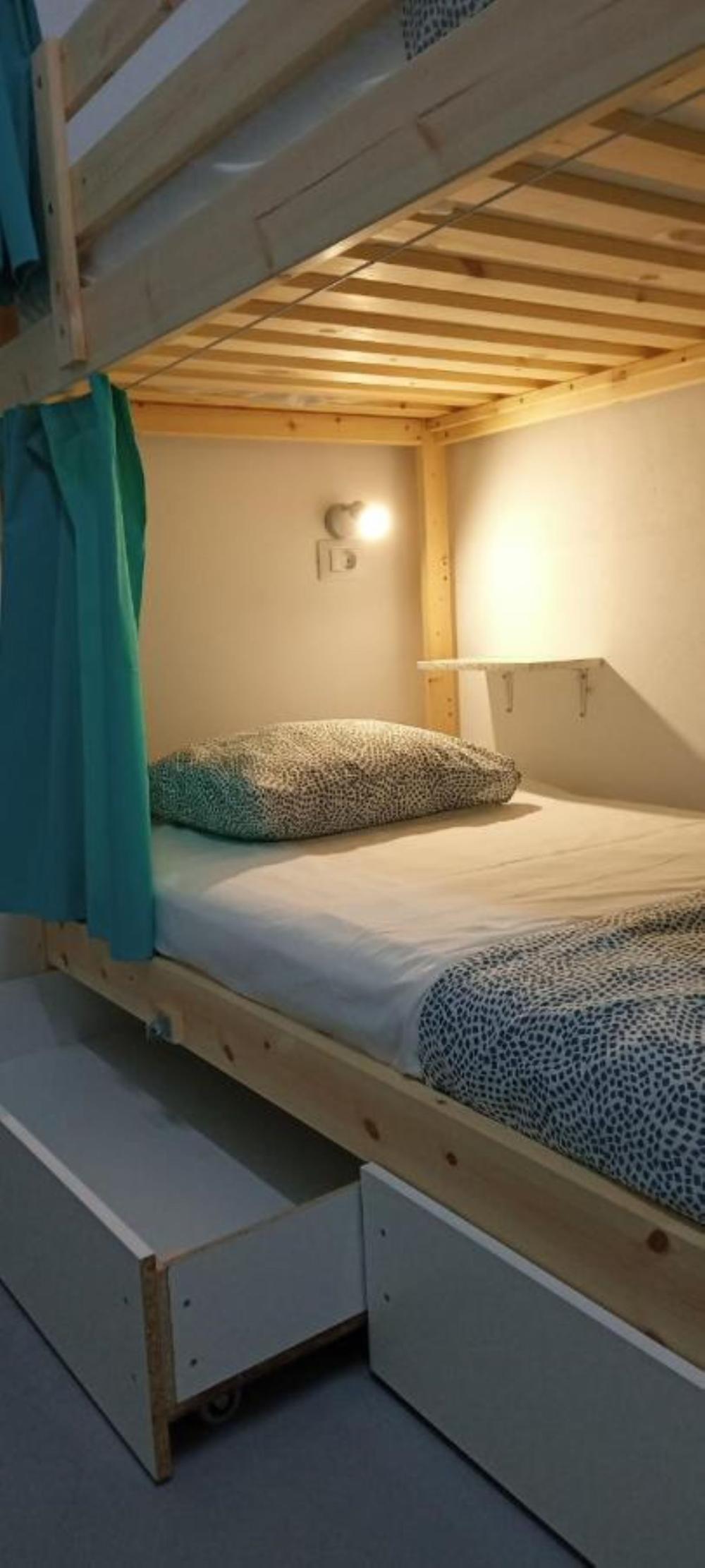 6 camas dormitorio - Mixta - Standard - Baño compartido