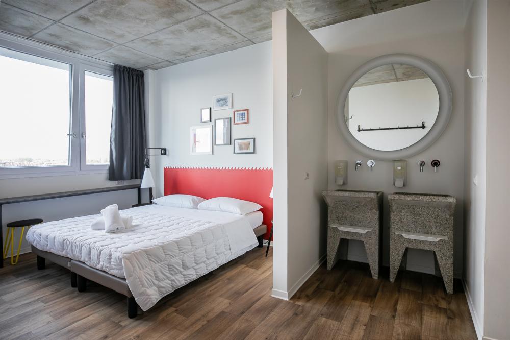 Habitación doble/twin con baño privado