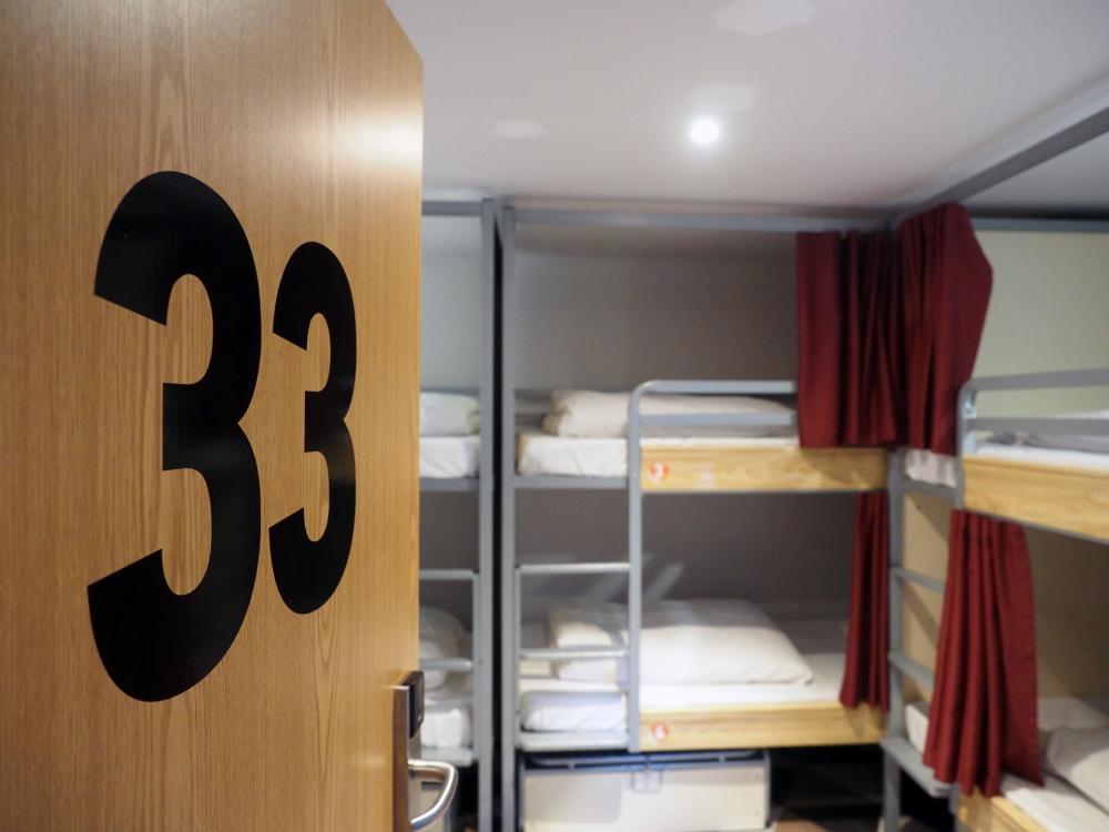 8 camas dormitorio - Mixta - Standard - Baño compartido