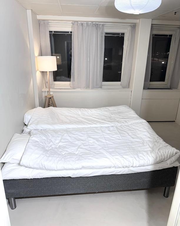 Habitación privada con dos camas individuales y baño privado