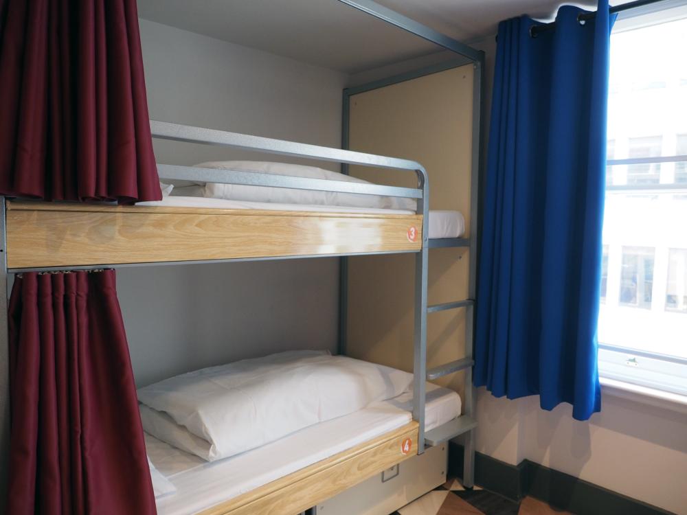4 camas dormitorio - Mixta - Standard - Baño compartido