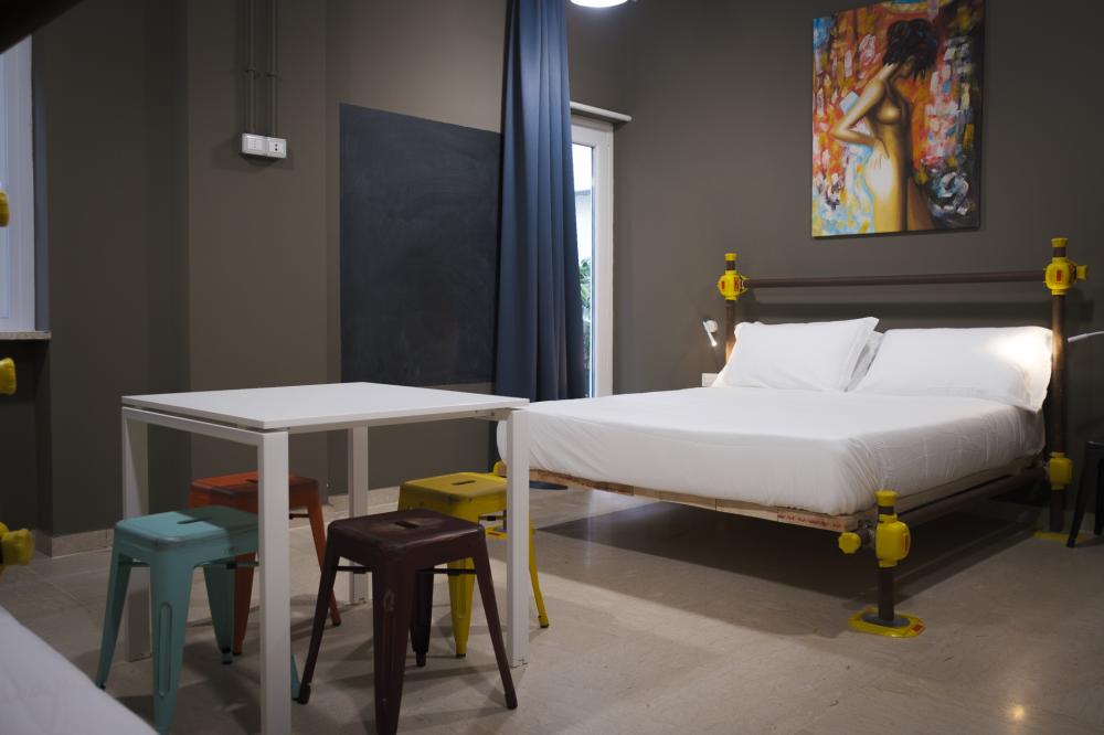 Habitación cuádruple - Mixta - De lujo - Baño común en el mismo piso
