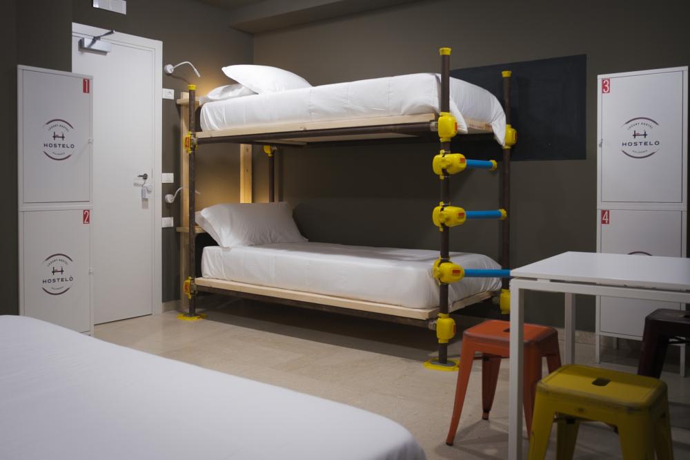 Habitación cuádruple - Mixta - De lujo - Baño común en el mismo piso